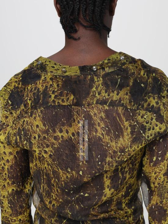 25SS 릭 오웬스 긴팔 셔츠 RU01E5287SP1 3209 Yellow - RICK OWENS