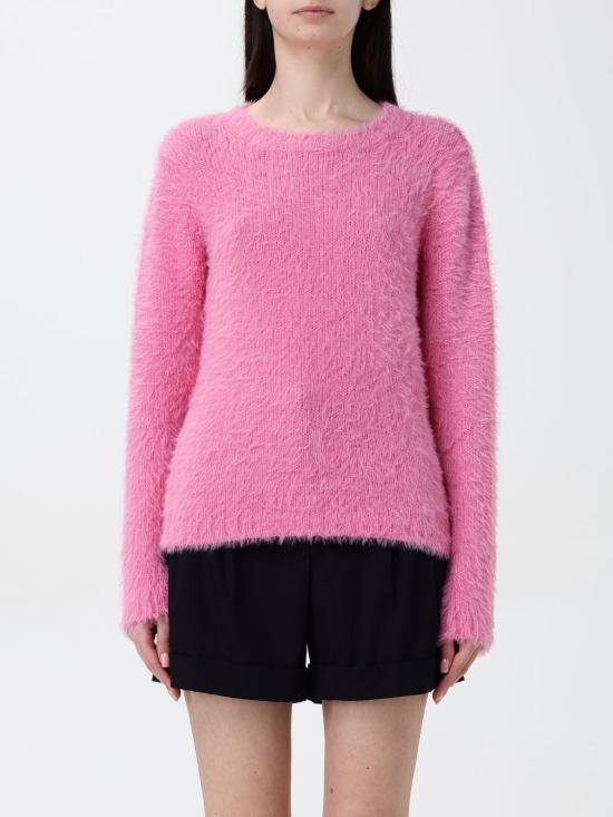 25SS 위켄드막스마라 스웨터 2515361081600 003 Fuchsia