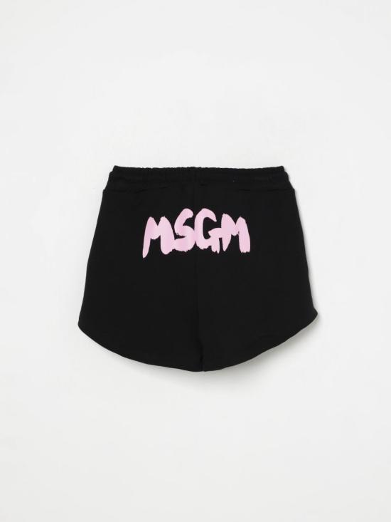 25SS [키즈] 엠에스지엠 쇼츠/버뮤다 S5MSJGSH094 110 75 Black 1 - MSGM