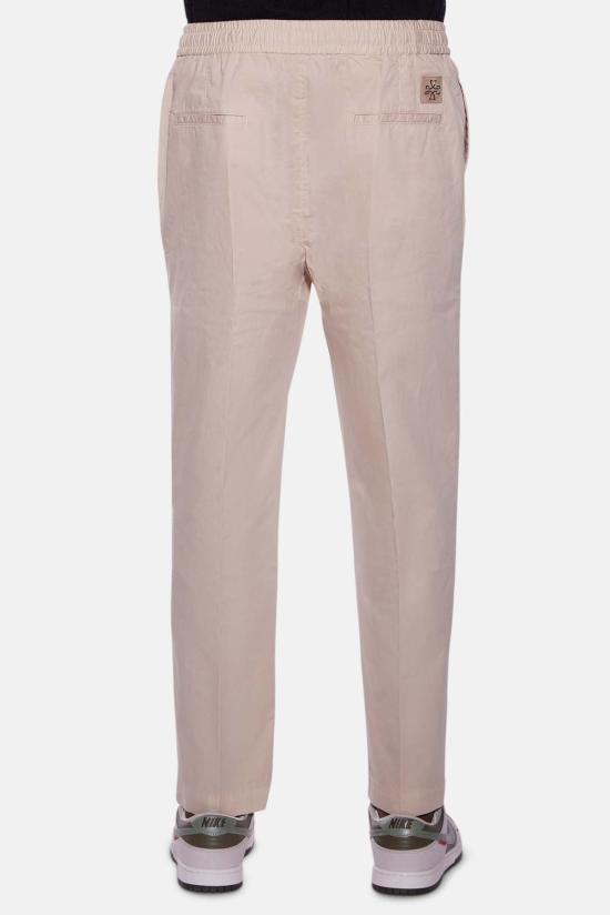  야콥코헨 스트레이트 팬츠 Jacob Cohen Daniel 드로스트링 팝린  베이지 - JACOB COHËN