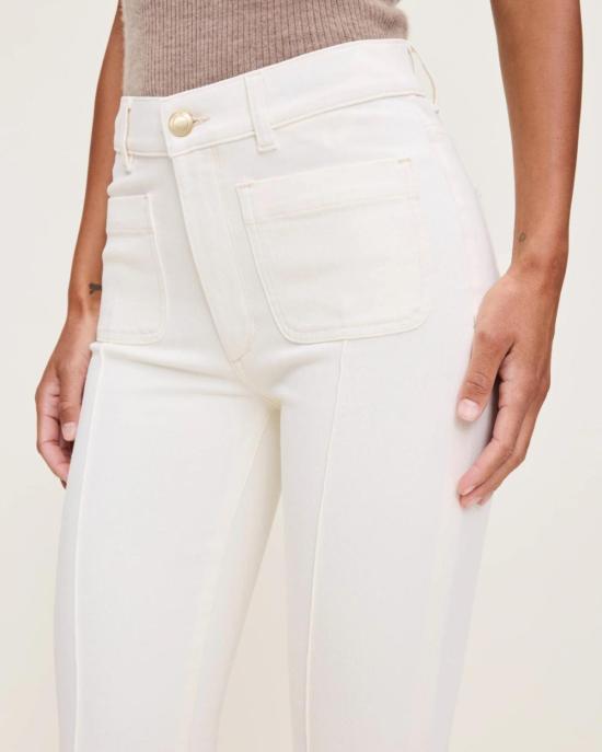  DL 1961 데님 팬츠 Dl 1961 브리짓 부츠 인스타스컬프트 에그쉘 핀턱 - DL 1961