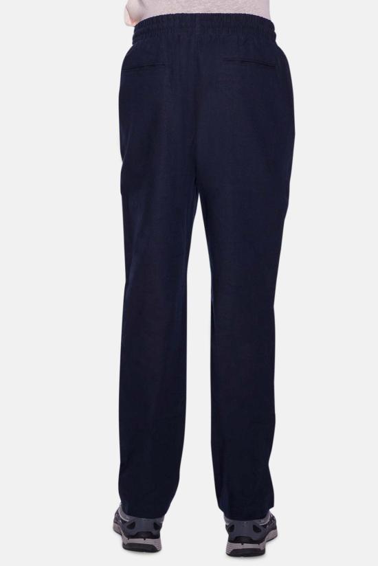  블루&크림 스트레이트 팬츠 베스트 리넨  네이비 - BLUE&CREAM