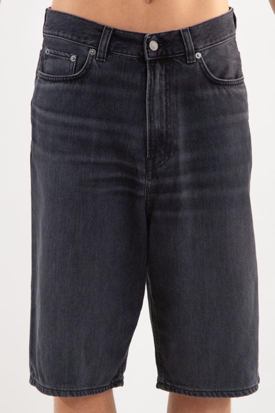 25SS 하이쿠레 데님 숏팬츠 HEM03251DF173 L0732 Black - HAIKURE