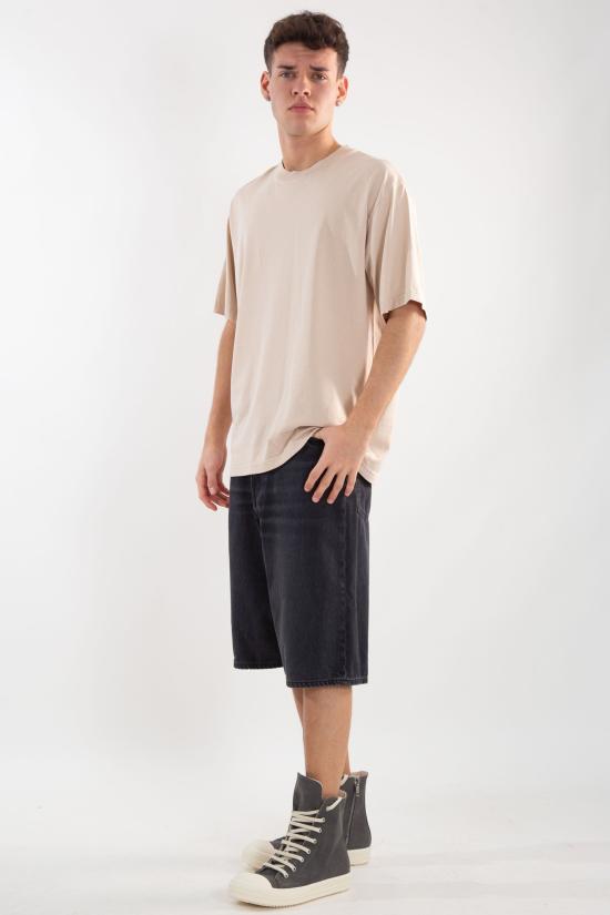 25SS 하이쿠레 데님 숏팬츠 HEM03251DF173 L0732 Black - HAIKURE