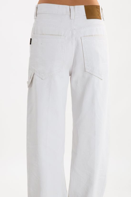 25SS 하이쿠레 데님 팬츠 HEW03300GF163 L0870 White - HAIKURE