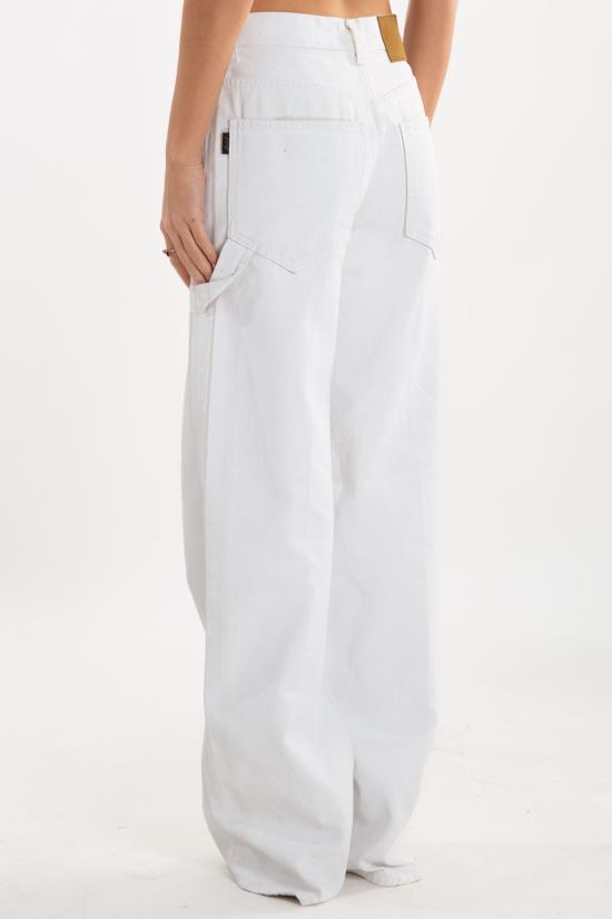 25SS 하이쿠레 데님 팬츠 HEW03300GF163 L0870 White - HAIKURE