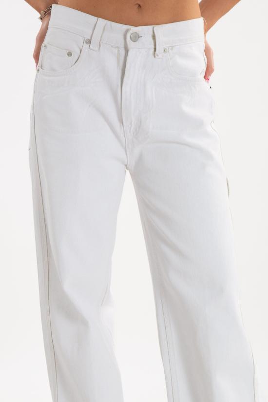 25SS 하이쿠레 데님 팬츠 HEW03300GF163 L0870 White - HAIKURE