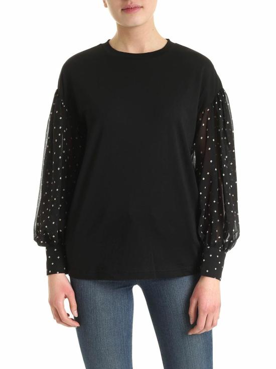  디케이엔와이 블라우스 P0AH0EQKBFJ Black