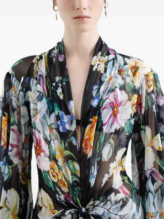  돌체앤가바나 롱 원피스 F6TMXTIS1XFHN5JC Black - DOLCE & GABBANA