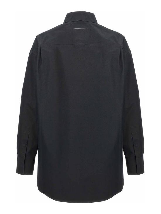  MM6 메종마르지엘라 셔츠 S52DT0040M35200900 Black - MM6 MAISON MARGIELA