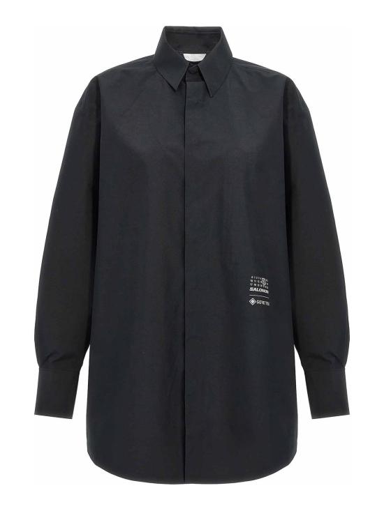  MM6 메종마르지엘라 셔츠 S52DT0040M35200900 Black