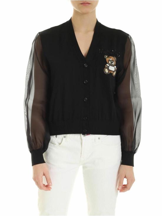  모스키노 가디건 091604000555 Black