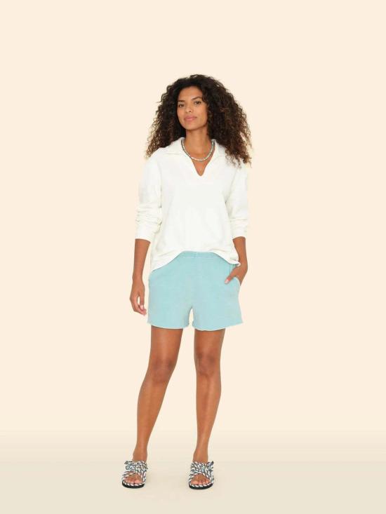  시레나 숏팬츠 숀 테리 숏 레인드롭 - XIRENA