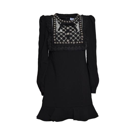 25SS 셀프 포트레이트 수트 자켓 AW23115SABBLACK