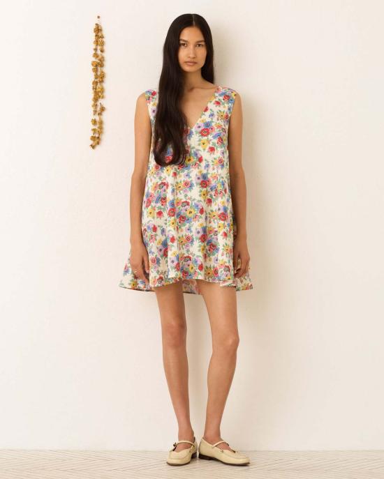  알릭스 오브 보헤미아 숏 원피스 솔레이유 야생화 드레스 - ALIX OF BOHEMIA