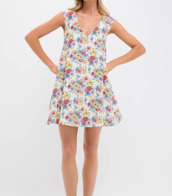  알릭스 오브 보헤미아 숏 원피스 솔레이유 야생화 드레스 - ALIX OF BOHEMIA