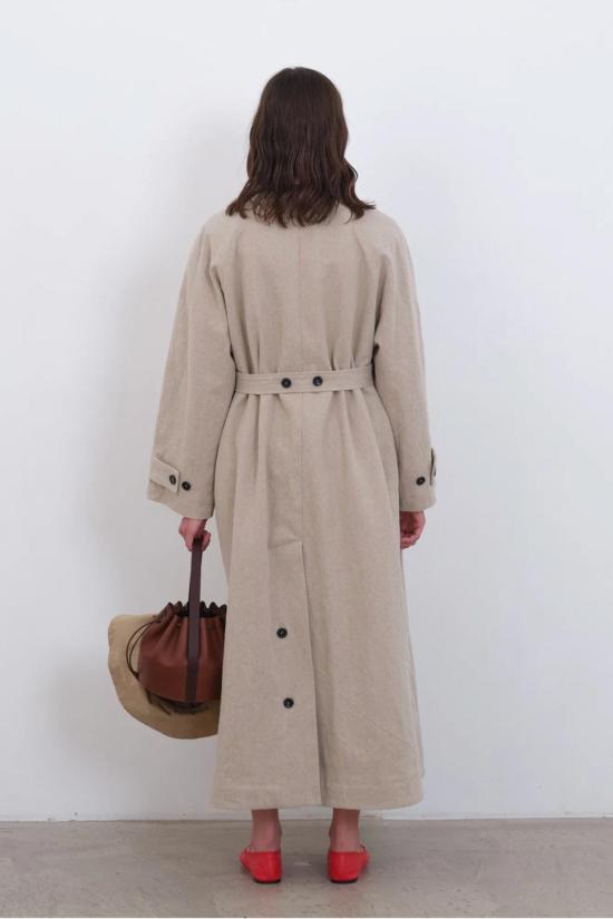 코울리 스튜디오 트렌치 코트 위컴 트렌치 오트밀 - CAWLEY STUDIO