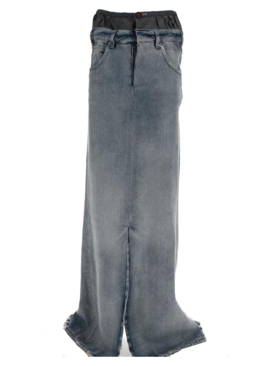 25SS 마르지엘라 롱 스커트 S51MI0006S30383 961 LIGHT BLUE