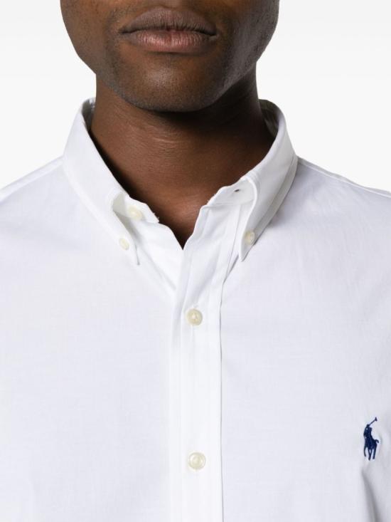 25FW 폴로 랄프로렌 긴팔 셔츠 710928254 White - POLO RALPH LAUREN