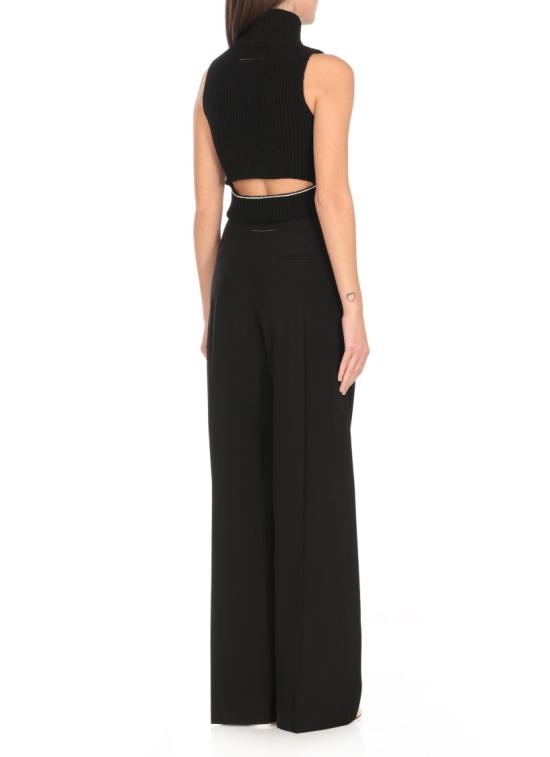 25SS MM6 메종마르지엘라 민소매 티셔츠 S62FB0076M13124900 Black - MM6 MAISON MARGIELA