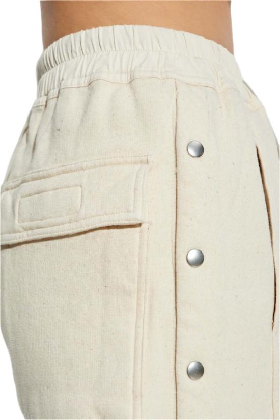  릭 오웬스 트레이닝/조거 팬츠 Drkshdw By Rick Owens 푸셔 스웨트 팬츠 내추럴 - RICK OWENS