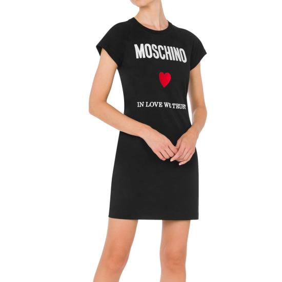 24FW 모스키노 원피스 J04500541 2555 Black - MOSCHINO