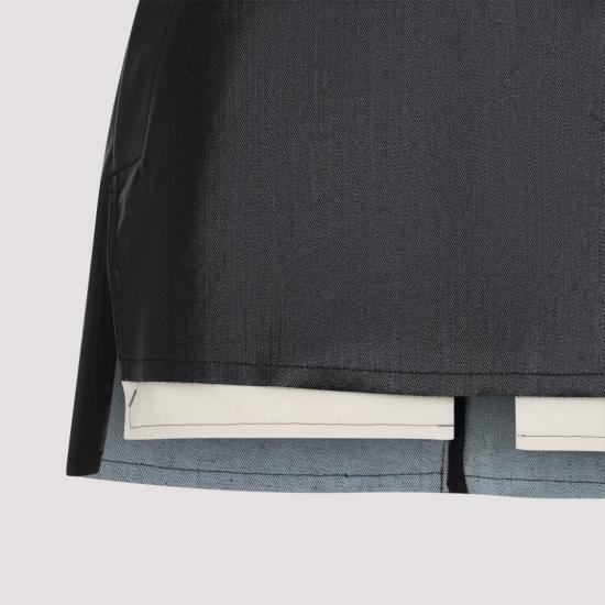 25SS 릭 오웬스 숏 스커트 RP01E7371 SCT Black - RICK OWENS