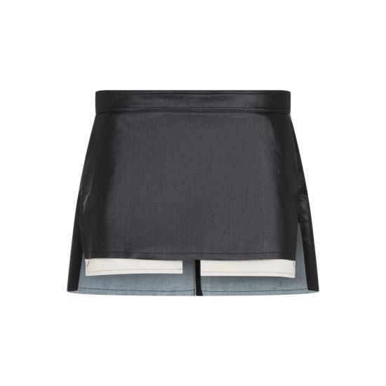 25SS 릭 오웬스 숏 스커트 RP01E7371 SCT Black