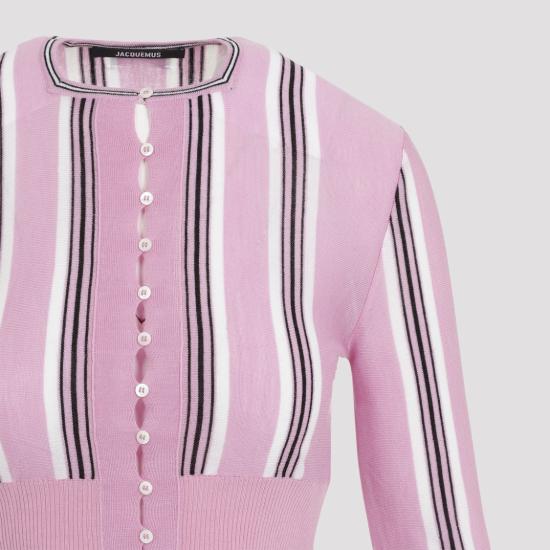 24FW 자크뮈스 니트웨어 243KN507 2414 Pink - JACQUEMUS