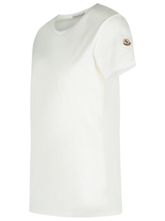  몽클레어 코튼 저지 티셔츠 093 8C732 00 V8058 033 White - MONCLER