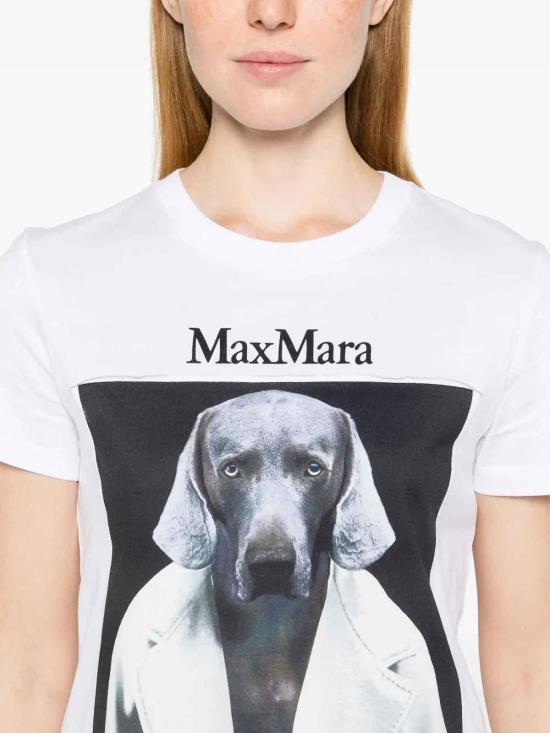  막스마라 반팔 티셔츠 242194607160001E15 WHITE - MAX MARA