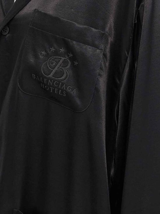 25SS 발렌시아가 셔츠 818436TLO281000 Black - BALENCIAGA