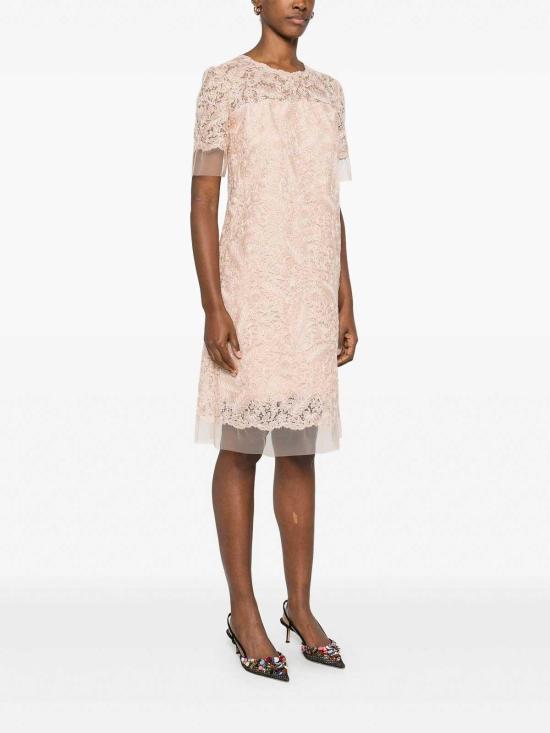  에르마노 설비노 숏 원피스 D462Q338OEX41314 Nude Neutrals - ERMANNO SCERVINO