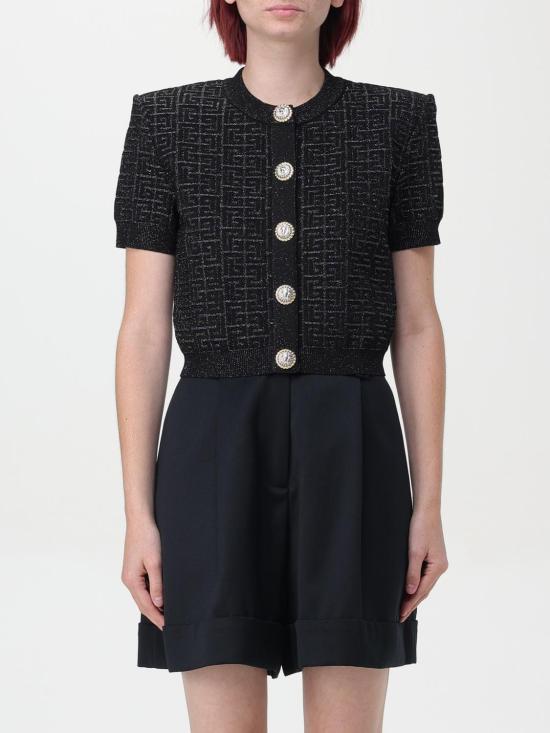 24FW 발망 가디건 DF1SB215KG96 EAC Black