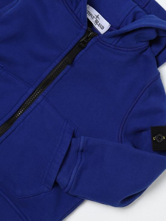 25FW [키즈] 스톤 아일랜드 풀오버 811660720 V0022 Royal Blue - STONE ISLAND