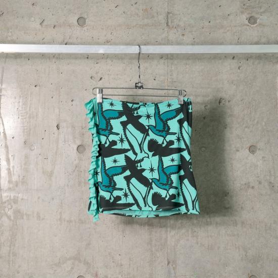 25SS Lucila Safdie 민소매 티셔츠 4002BP BIRD PRINT - OTHER BRANDS