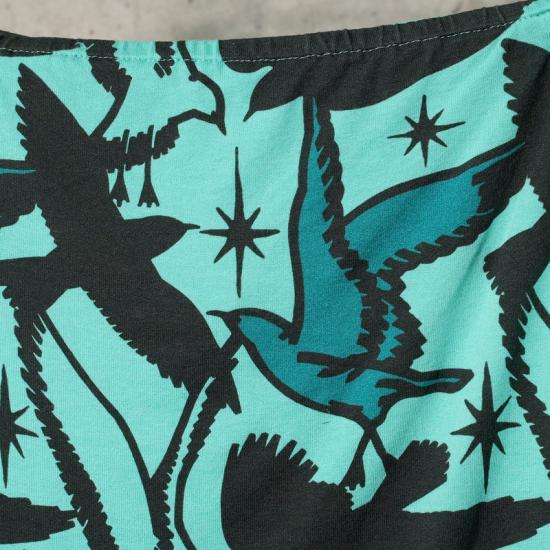 25SS Lucila Safdie 민소매 티셔츠 4002BP BIRD PRINT - OTHER BRANDS