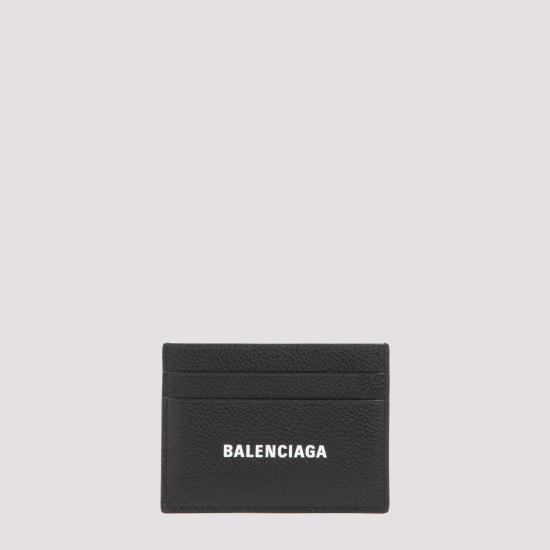  발렌시아가 카드지갑 594309 1IZI3 1090 BLACK L WHITE - BALENCIAGA