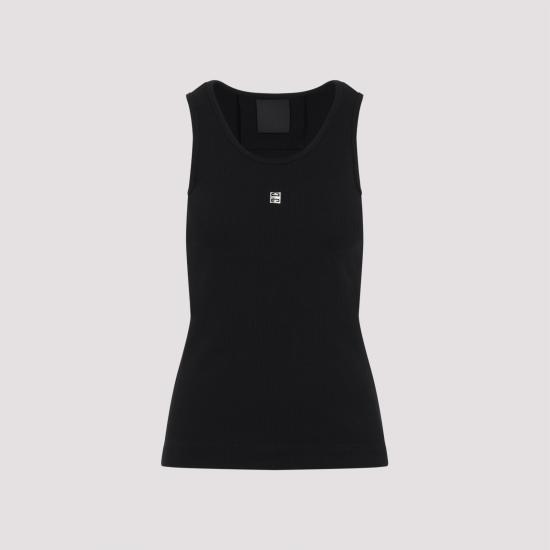 25SS 지방시 민소매 티셔츠 BW70CH3YHY 001 BLACK - GIVENCHY