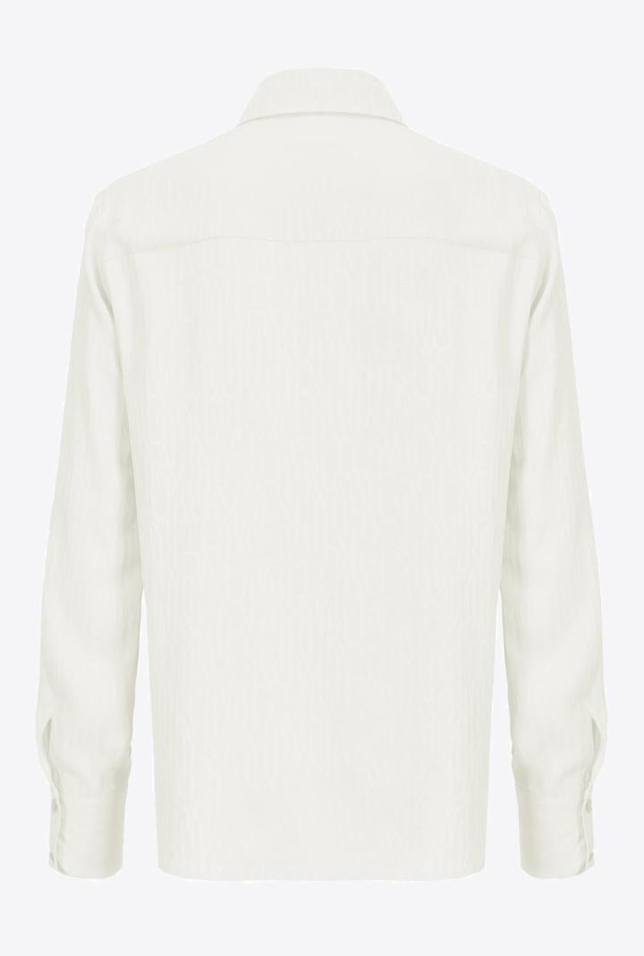  핑코 셔츠 TEMPERATURA 1 Z06 White - PINKO