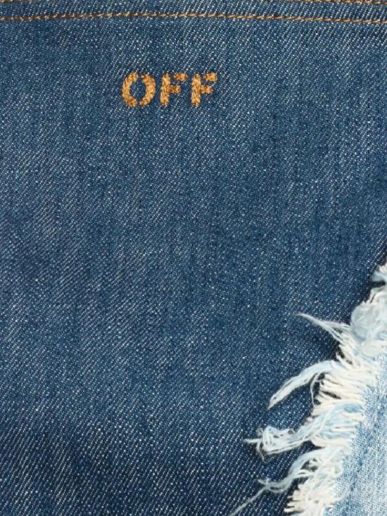 25SS 오프화이트 민소매 티셔츠 OWYP00BS25DEN0014060 BLEACH TOB - OFF WHITE