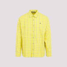 24FW 아크네 스튜디오 셔츠 CB0092 52639 AN5 YELLOW GREEN Yellow