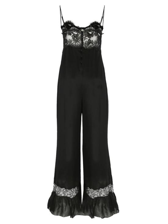 24FW 생로랑 점프수트 793227Y001W1000 Black - SAINT LAURENT