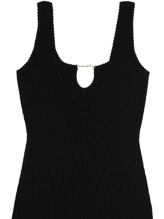 25SS 자크뮈스 숏 원피스 241KN3552355990 Black - JACQUEMUS