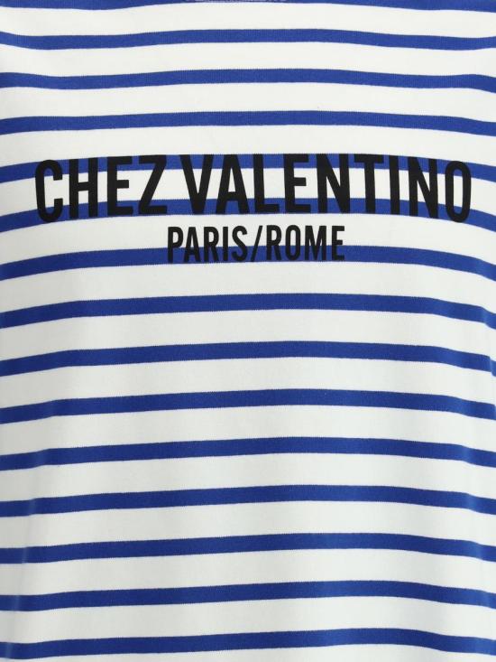 25SS 발렌티노 가라바니 긴팔 티셔츠 6V3MG16RAPV RGY BURRO INDACO - VALENTINO GARAVANI