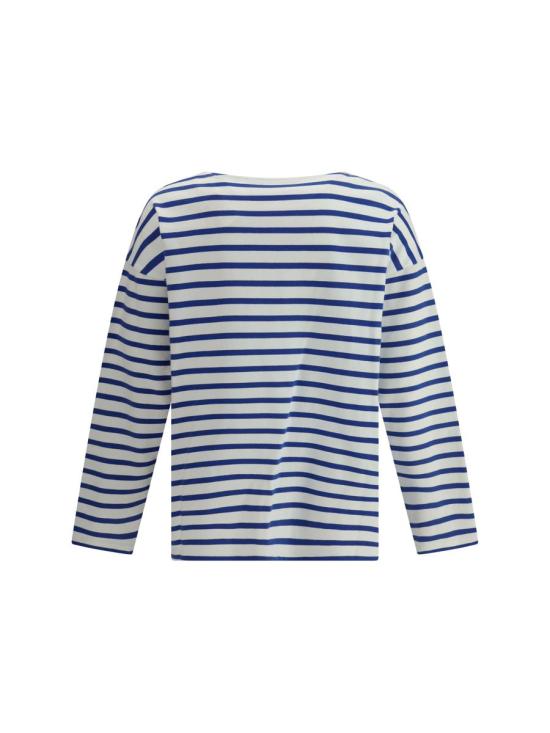 25SS 발렌티노 가라바니 긴팔 티셔츠 6V3MG16RAPV RGY BURRO INDACO - VALENTINO GARAVANI