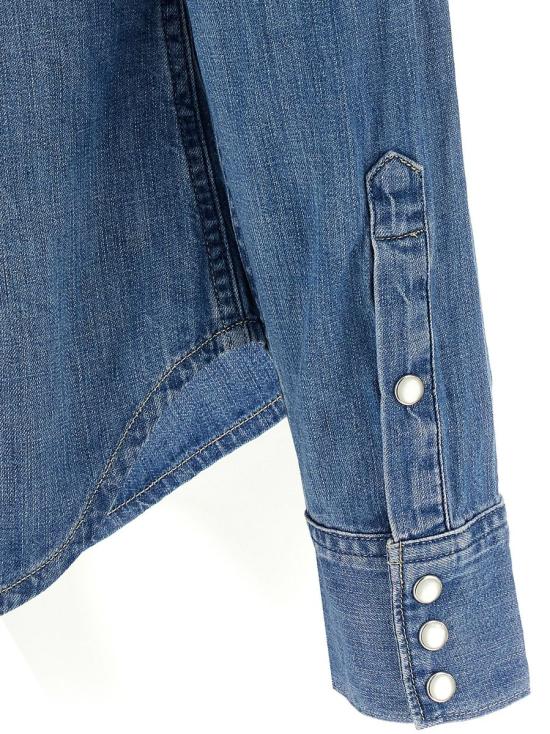 25SS 폴로 랄프로렌 데님 셔츠 211969402 001 BLUE - POLO RALPH LAUREN