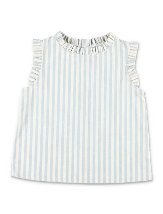 25SS [키즈] 봉쁘앙 탑 S05GBLW00045 210 LIGHT BLUE WHITE STRIPES