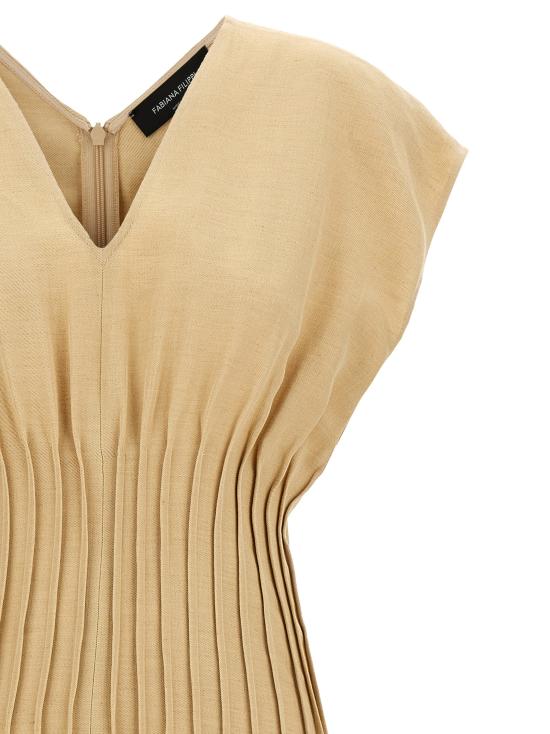 25SS 파비아나 필리피 롱 원피스 ABD275F639D5441261 Beige - FABIANA FILIPPI