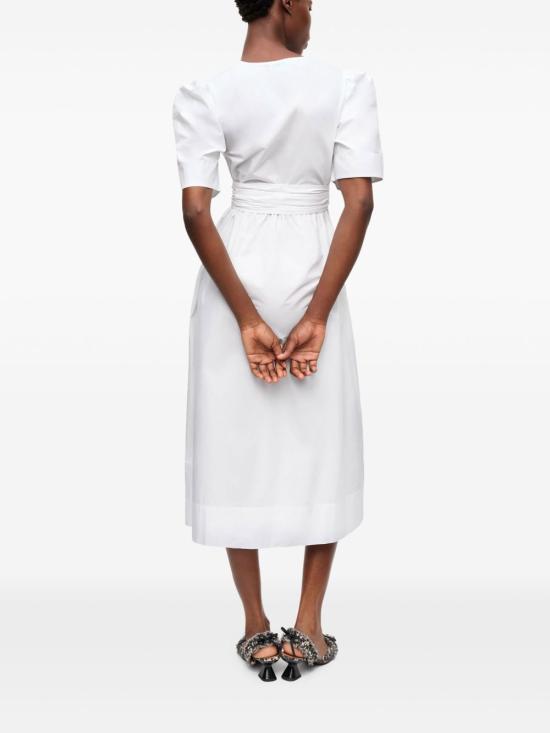 25SS 가니 롱 원피스 W0306 151 White - GANNI